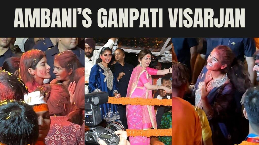 Ganpati Visarjan 2024: Radhika Merchant & Anant Ambani's Dance Captivates Fans with Simplicity