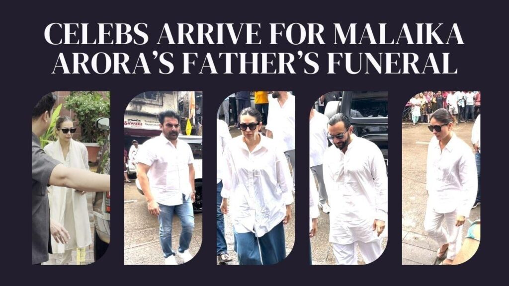 Stars Attend Anil Mehta's Funeral: Arbaaz Khan, Saif Ali Khan, Kareena Kapoor Pay Tribute