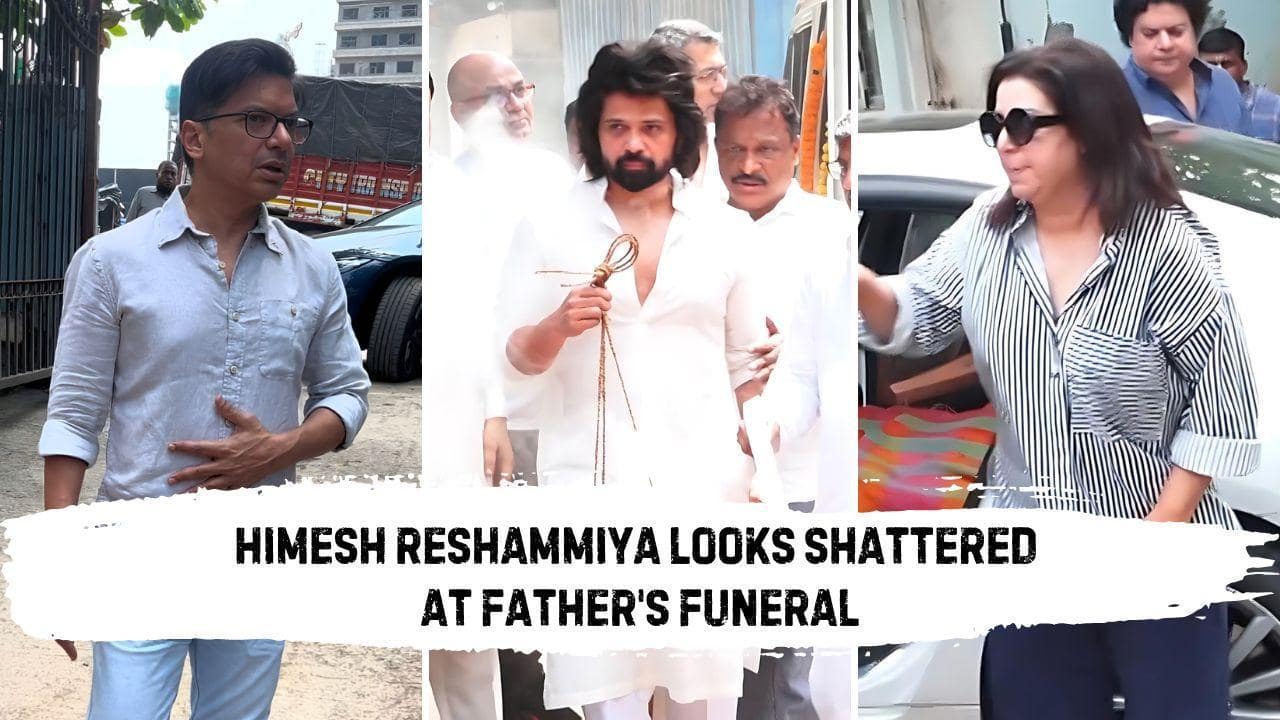 Heartfelt Farewell: Celebs Join Himesh Reshammiya in Mourning His Father Vipin