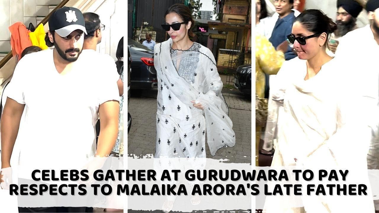 Anil Mehta's Passing: Celebrities Unite for Malaika Arora's Prayer Meet – Viral Video!