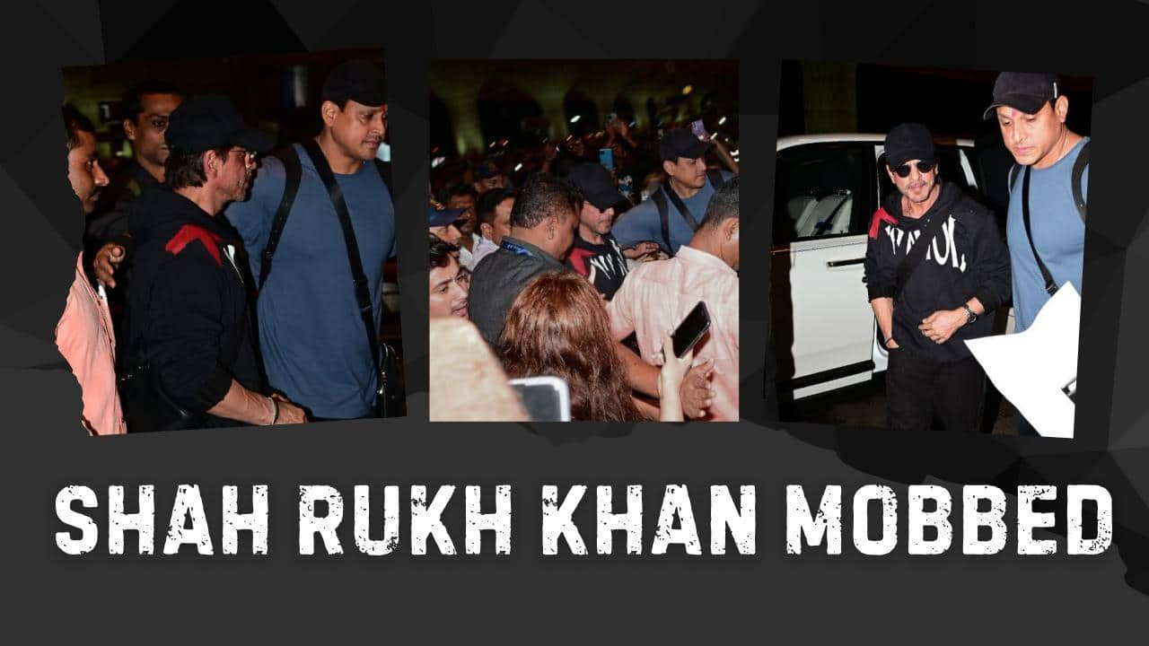 Shah Rukh Khan Causes Airport Frenzy Ahead of IIFA Departure