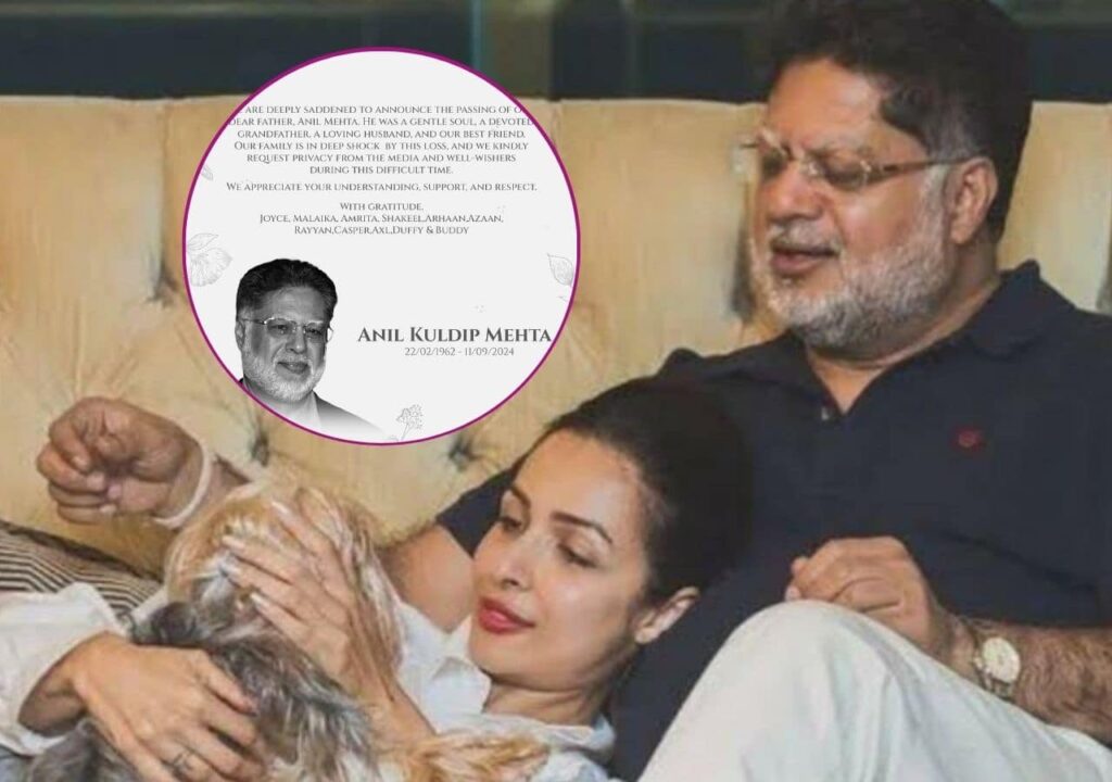 Malaika Arora's Heartfelt Post After Father's Passing: A Message to Fans and Media