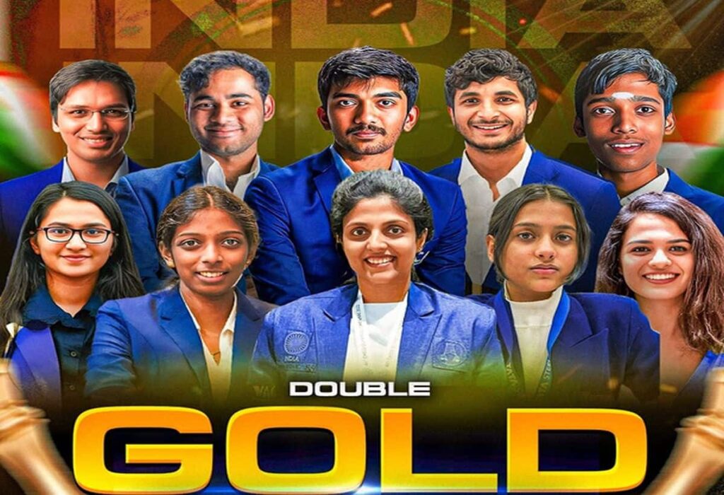 India's Historic Chess Olympiad 2024: Men's and Women's Teams Shine with Gold!