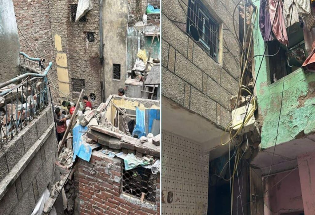 Building Collapse in Delhi's Karol Bagh: Many Feared Trapped