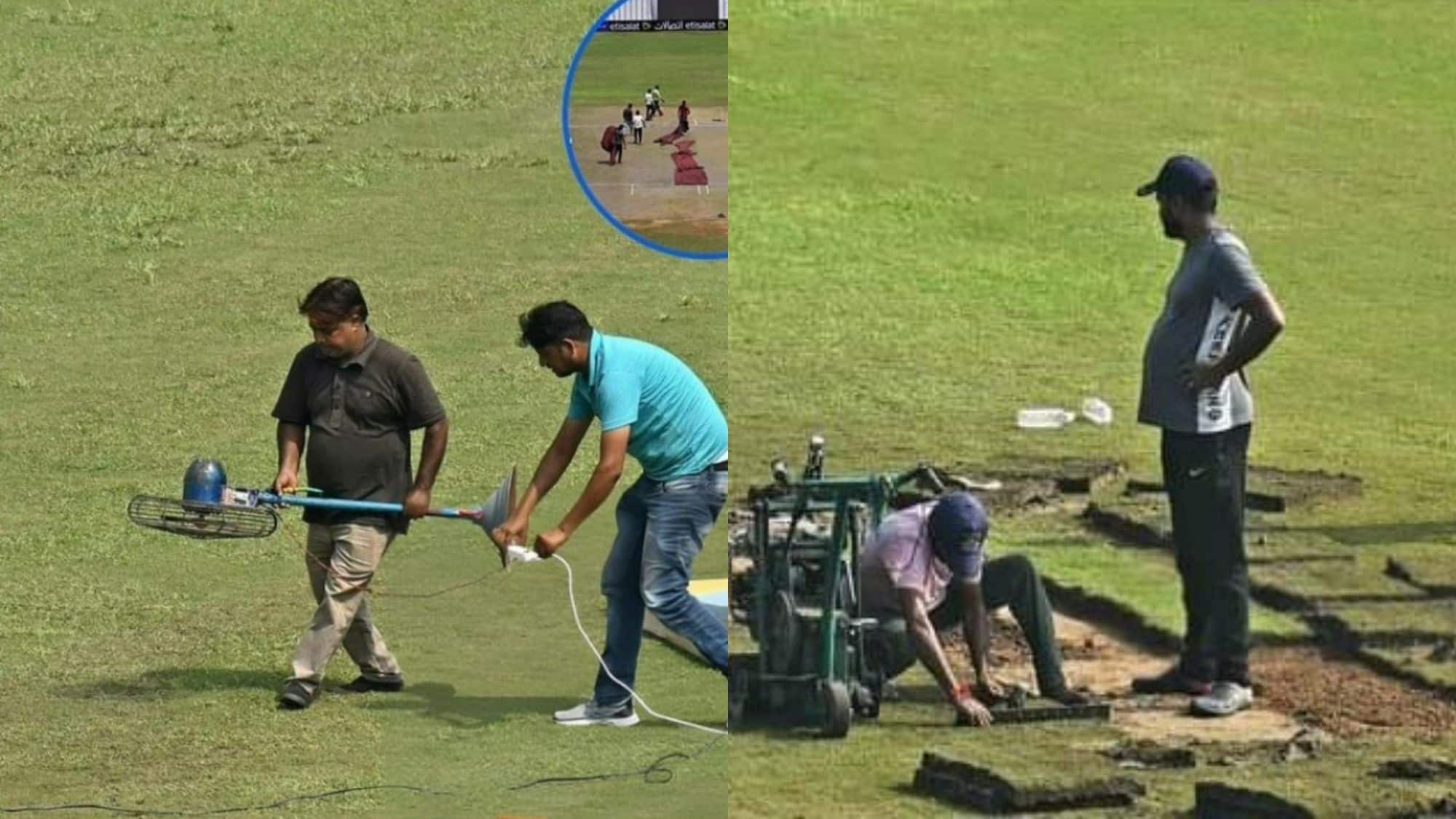 Greater Noida Stadium: Street Cricket Unplayable, Afghanistan vs New Zealand Test Wasted; Fans Troll on Social Media