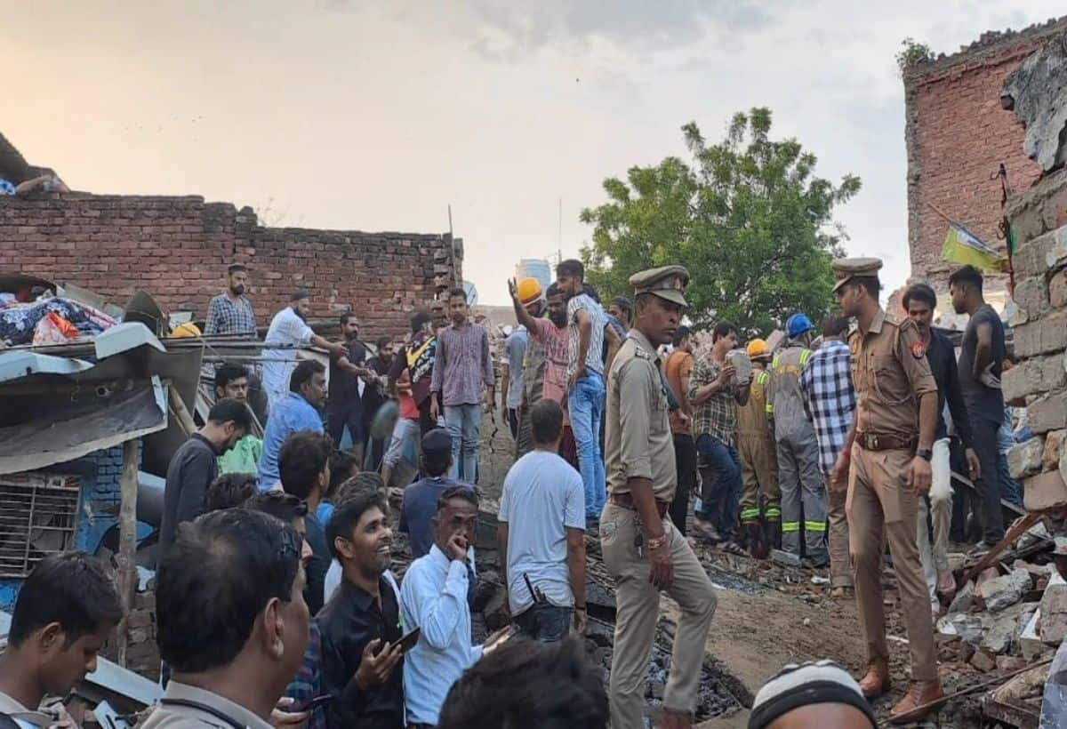 Tragic Meerut House Collapse: 10 Family Members Lose Lives, Rescue Efforts Underway