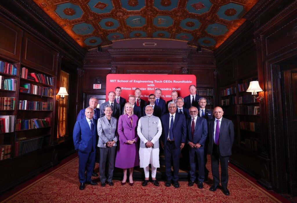 PM Modi's US Visit: Tech Titans Praise India During CEOs Meeting