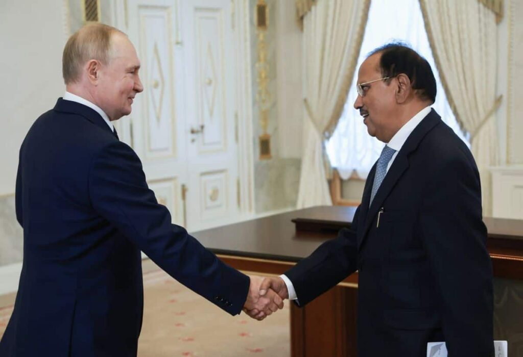 Putin Meets NSA Doval: Urgent Talks on Ukraine War Ahead of PM Modi's Visit