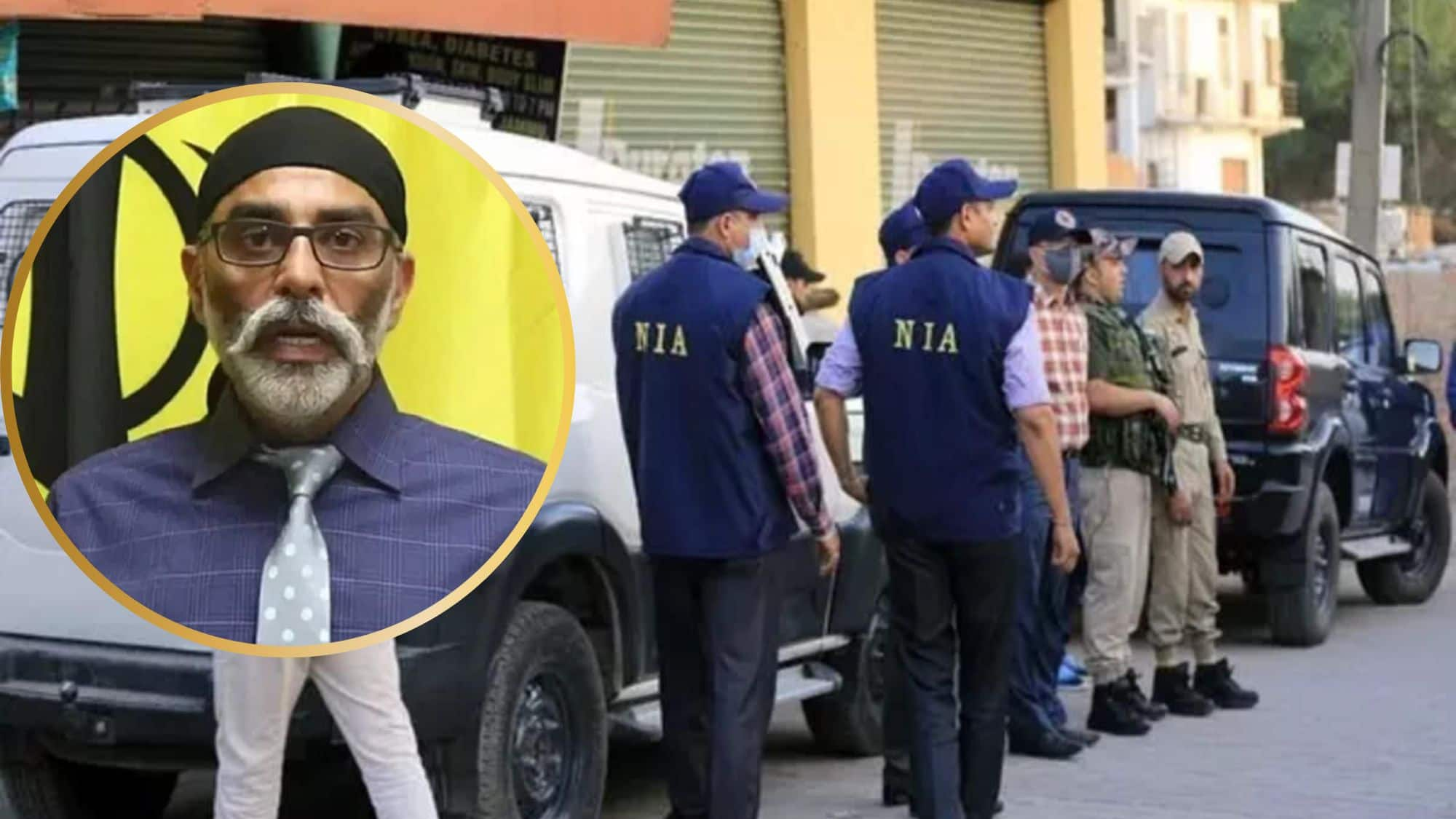 NIA Raids Multiple Locations in Punjab Linked to Gurpatwant Singh Pannu Terror Case