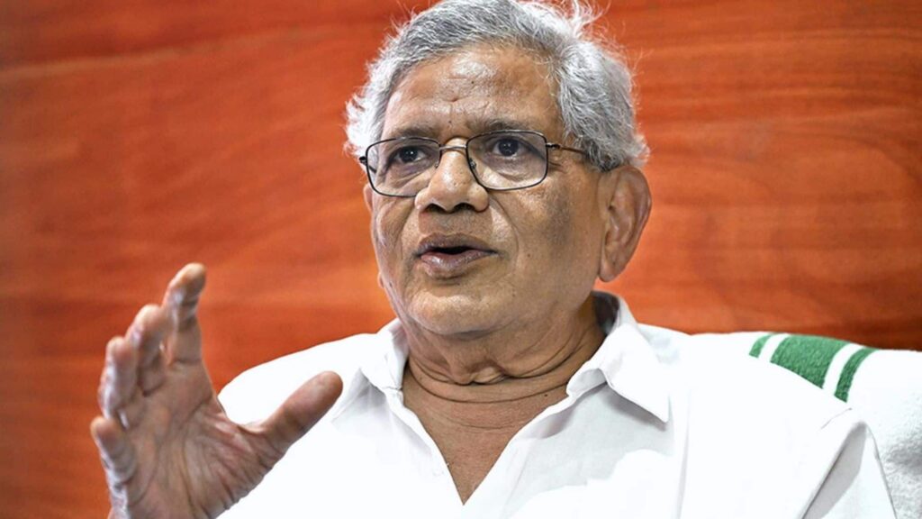 CPIM Leader Sitaram Yechury's Family Donates Body to AIIMS Following His Death