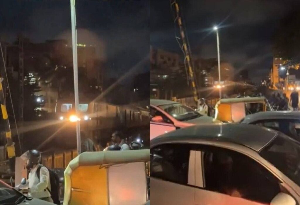 Viral Video: Train Stuck in Bengaluru Traffic - Railways Respond