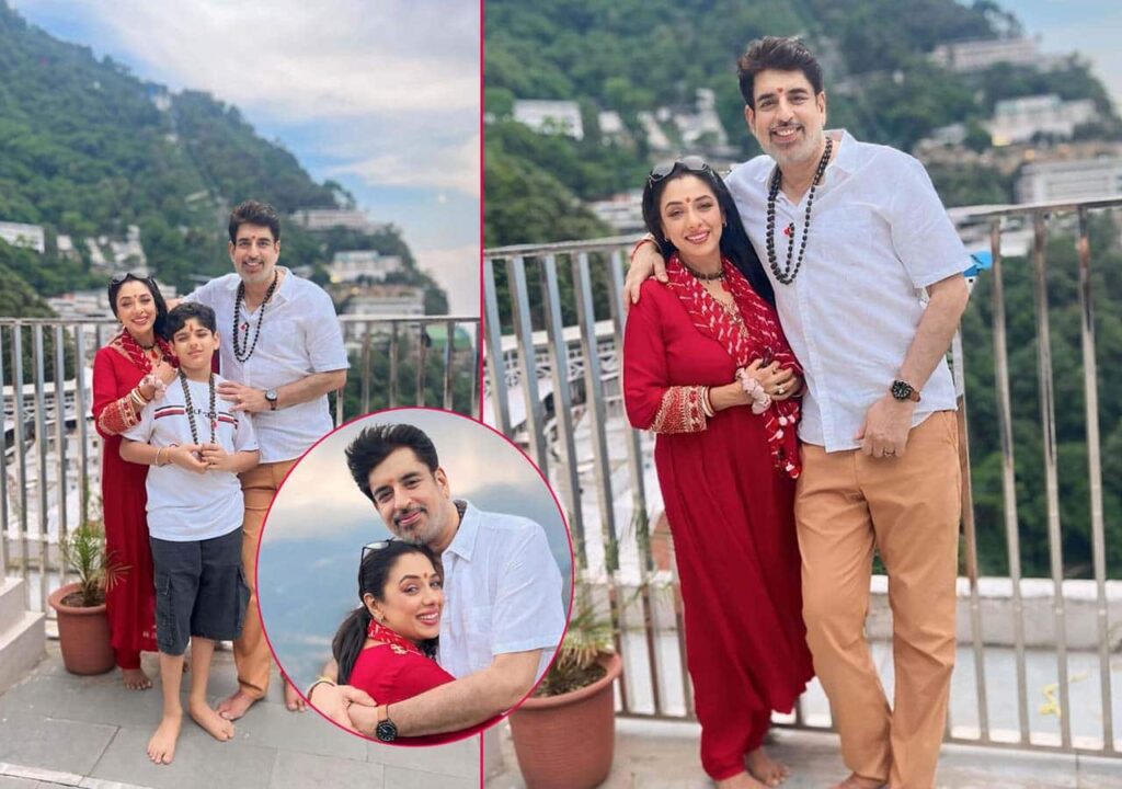 Rupali Ganguly Visits Vaishno Devi Temple Amidst Anupama Shoot - Check Out the Photos!