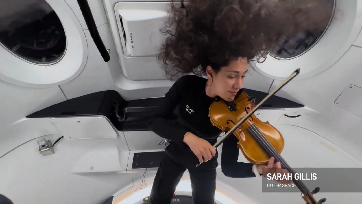 Polaris Dawn Astronaut Plays Star Wars Tune in Space – Watch the Viral Violin Performance!