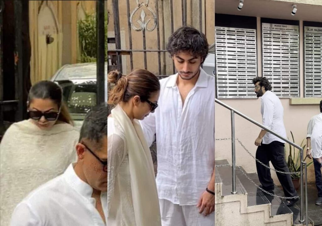 Malaika Arora Breaks Down at Father's Funeral: Heartfelt Moments with Amrita