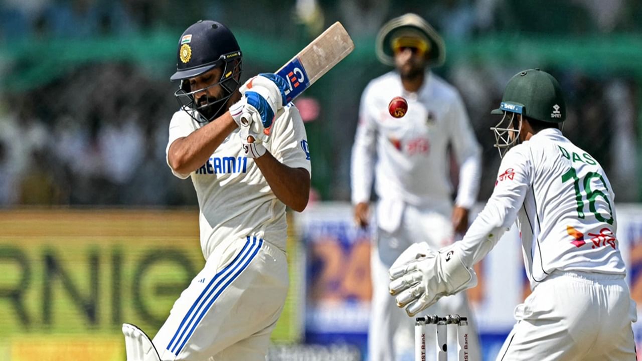 Rohit Sharma Makes History: First Player to Hit 2 Sixes on First 2 Balls in 147 Years of Test Cricket!