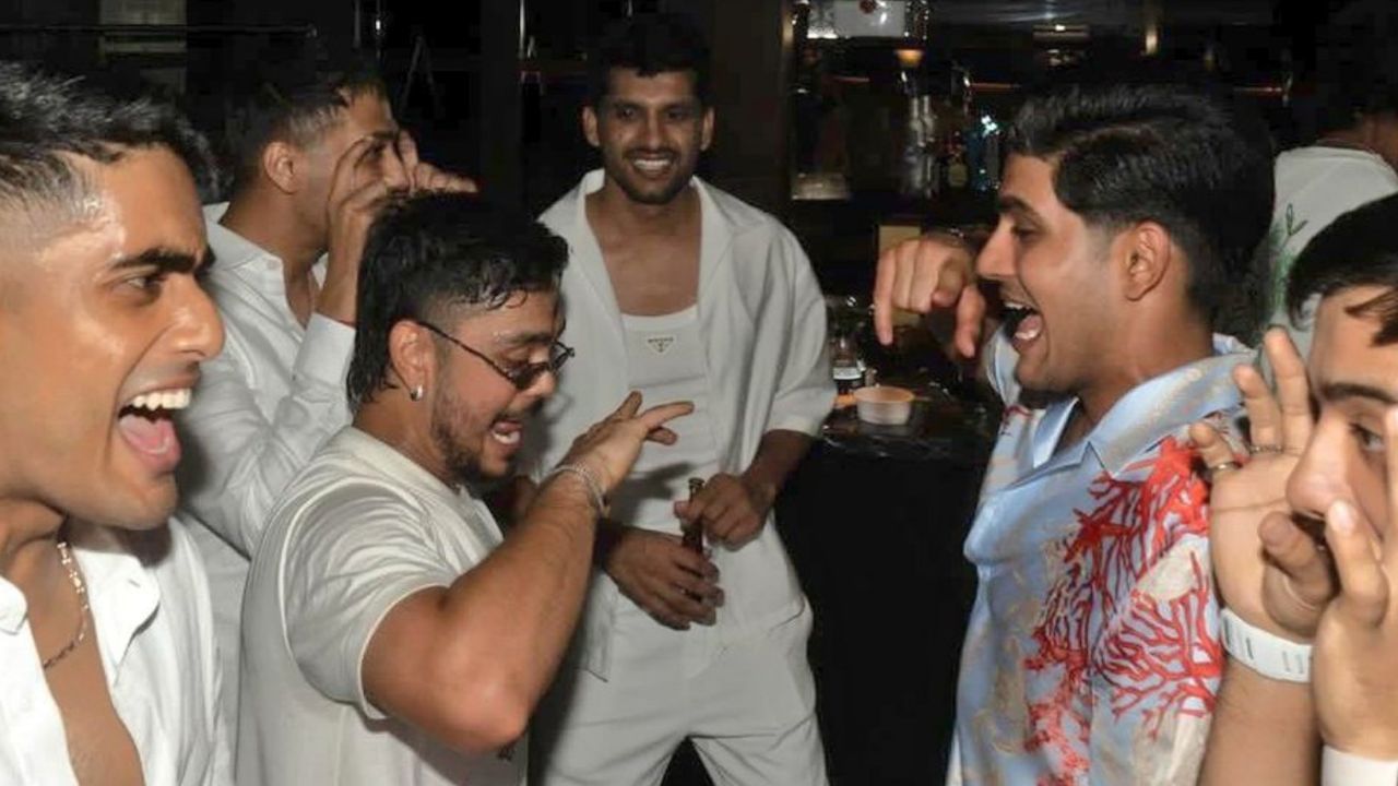 Shubhman Gill Sings and Ishan Kishan Dances: A Birthday Bash to Remember!