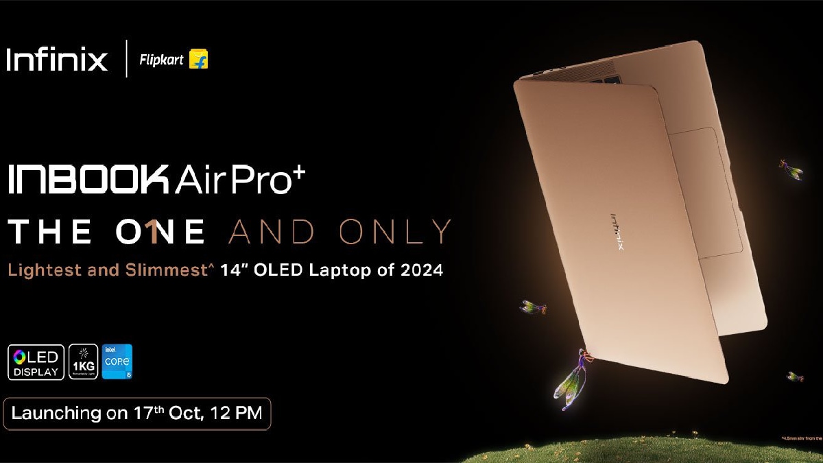 Unveiling the Infinix Inbook Air Pro+: 16GB RAM & 14" AMOLED Display Launching October 17!