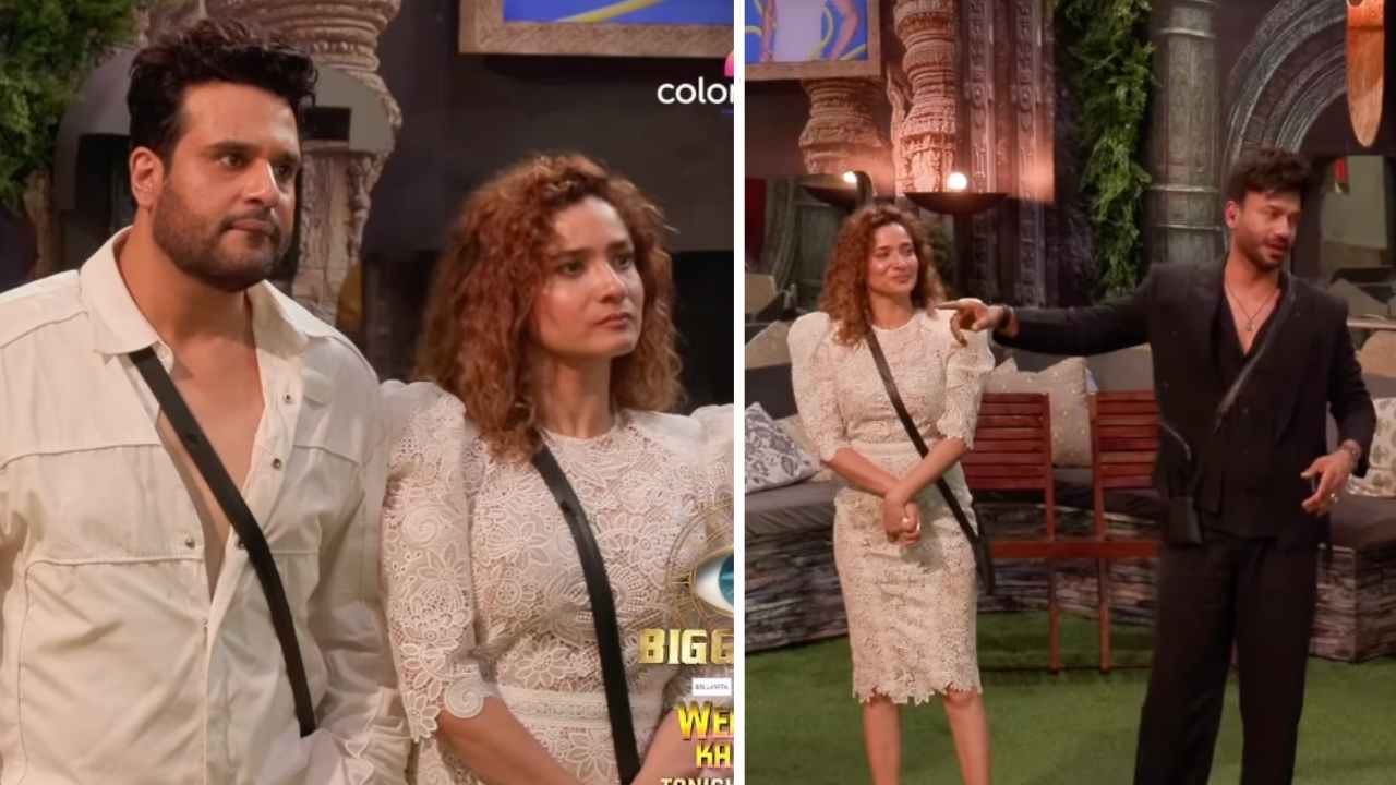 Bigg Boss 18 heated argument between Ankita Lokhande and Vicky Jain