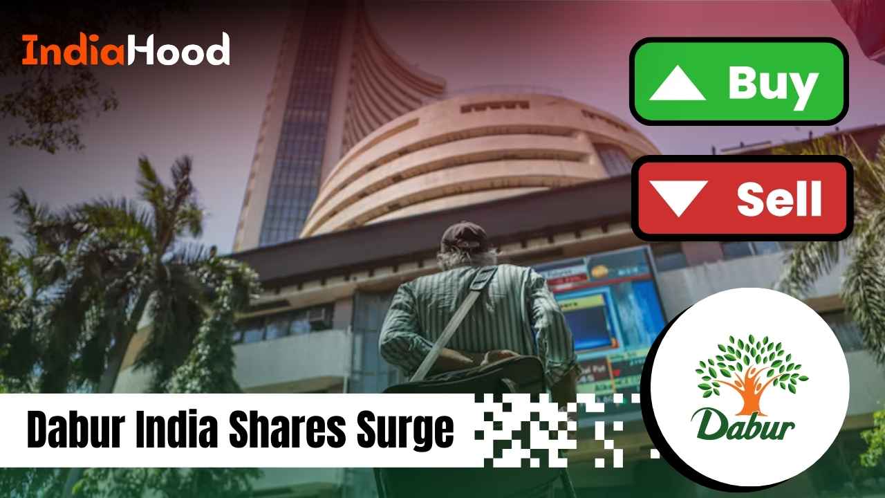 dabur india shares surge