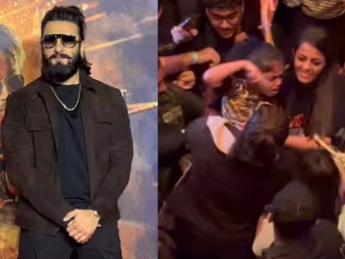 Emotional Moment: Girl Trapped in Crowd at Singham Again Trailer Launch - Ranveer Singh's Heartwarming Gesture!