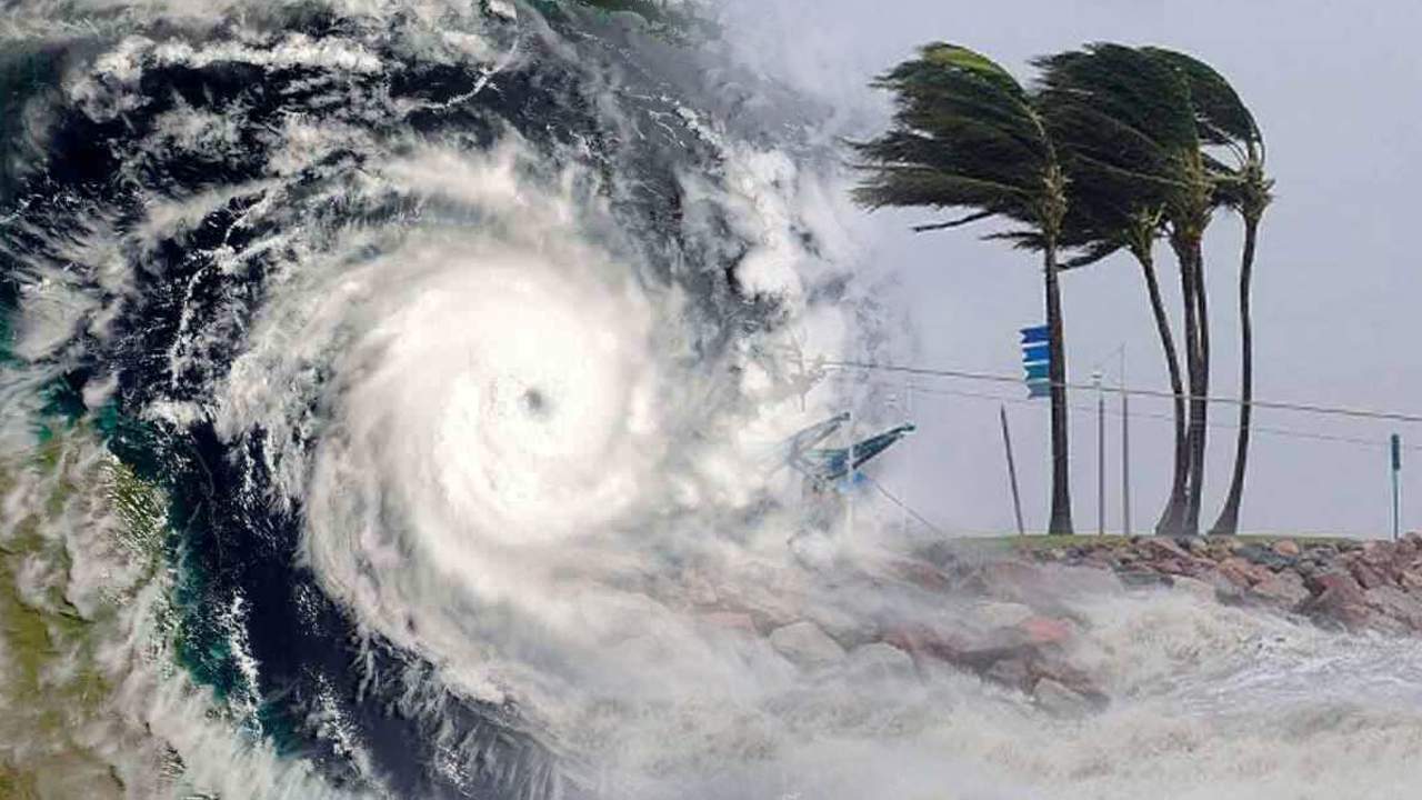 Cyclone Dana Over Bay of Bengal