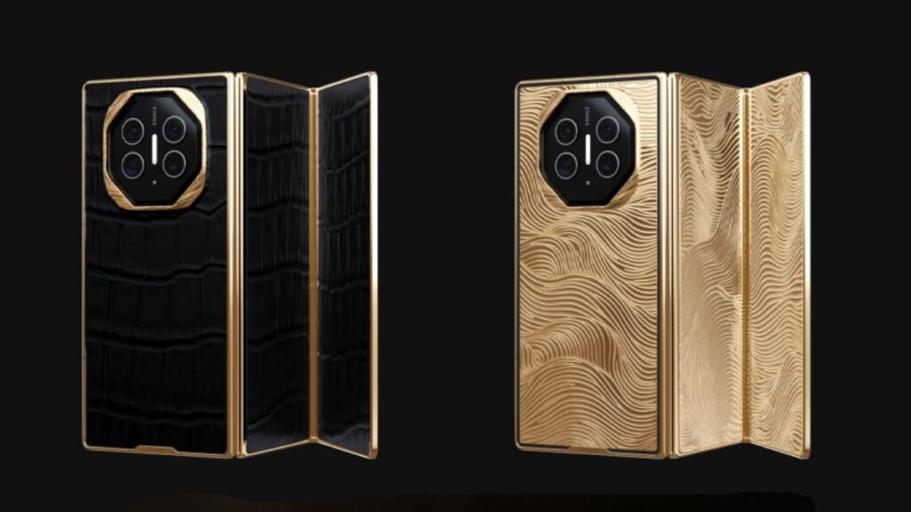 Unveiling Huawei Mate XT: Luxury 24K Gold Triple-Fold Smartphone!