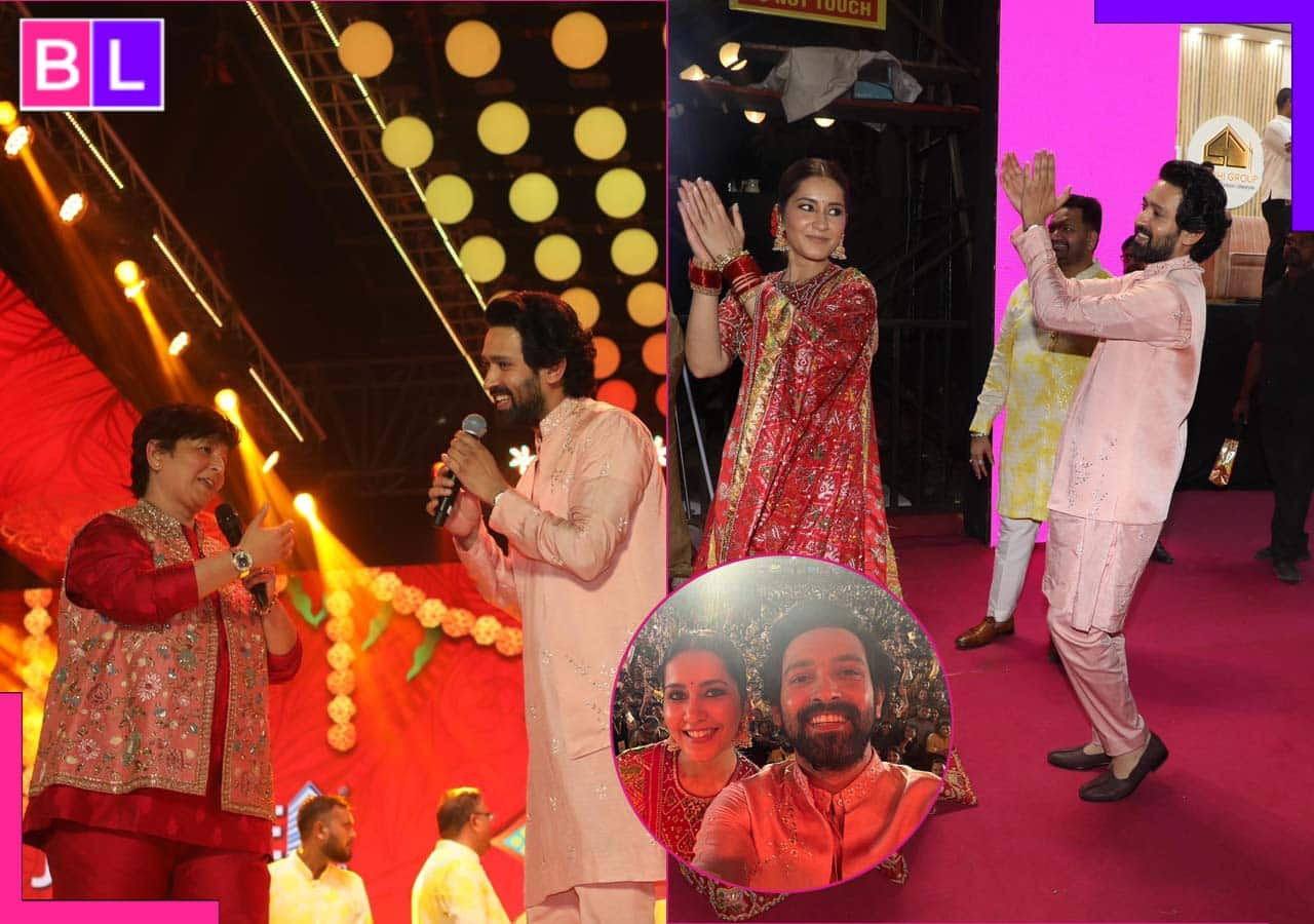 Vikrant Celebrates Navratri with Raashii at Sabarmati Garba!