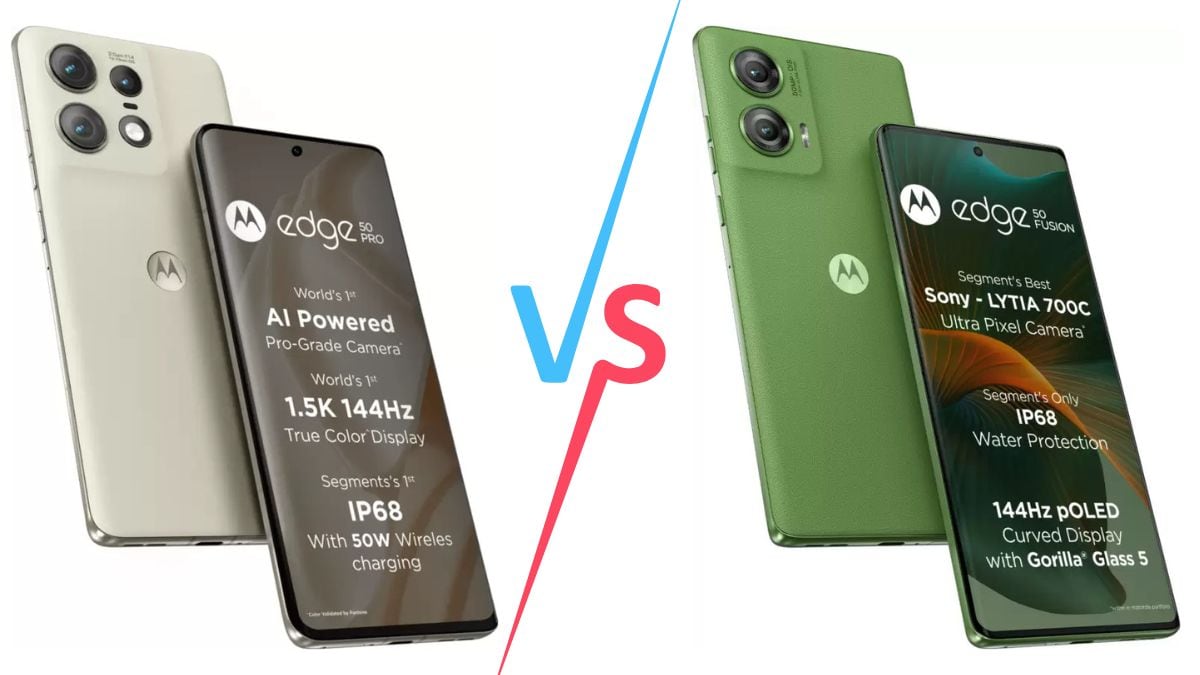 Motorola Edge 50 Pro 5G vs Edge 50 Fusion: Which is the Best Phone?