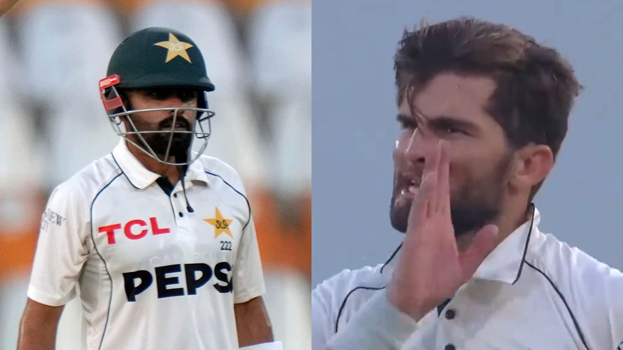 Shaheen Afridi Disses Babar Azam During Live Match!