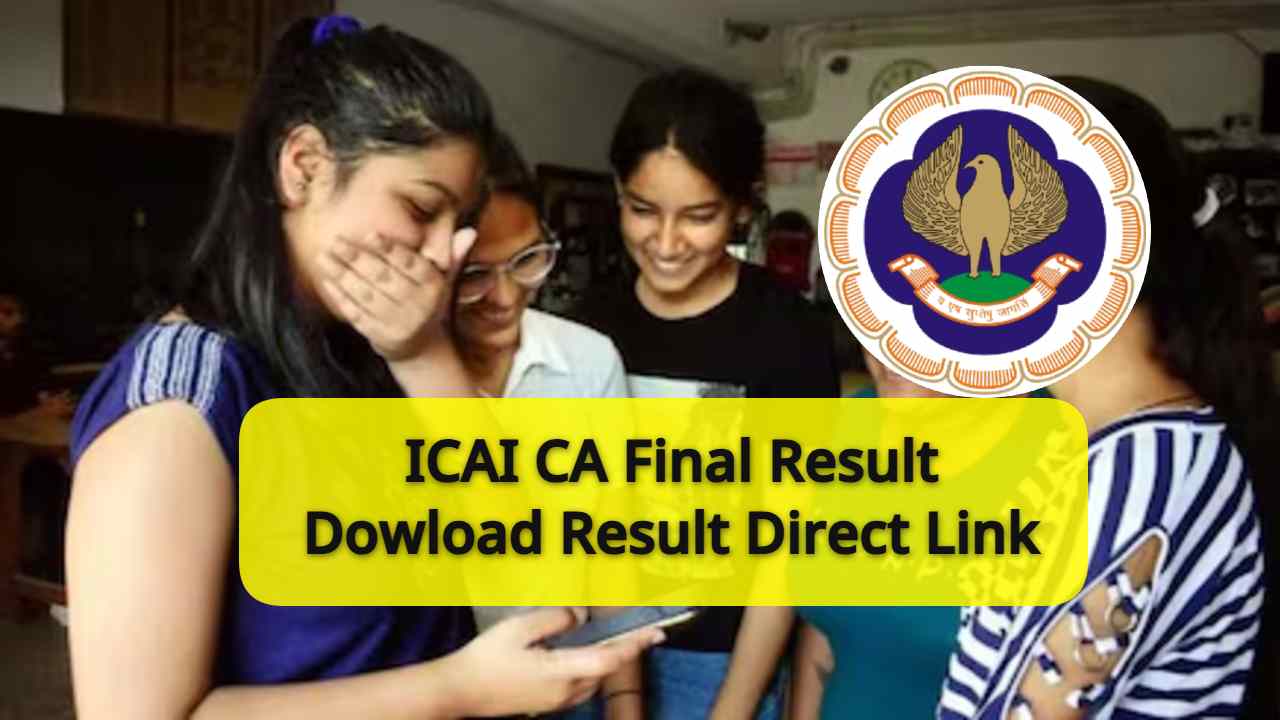 icai ca final result 2024