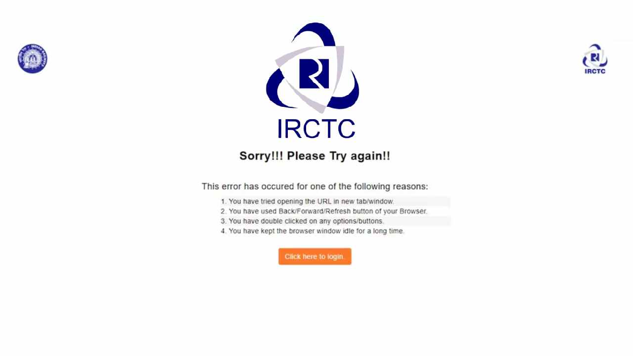 irctc down