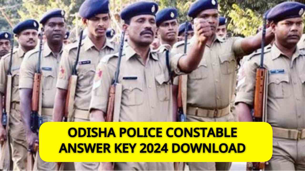 odisha police constable answer key