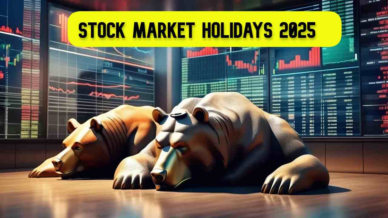 stock market holiday list 2025