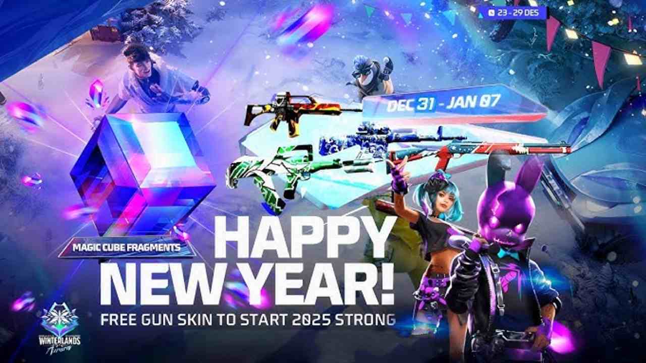 free fire new year event