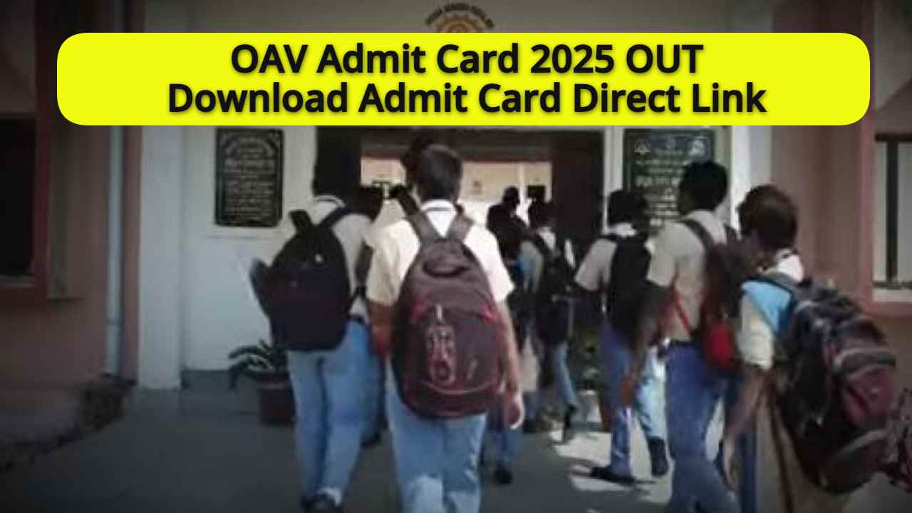 oav admit card 2025