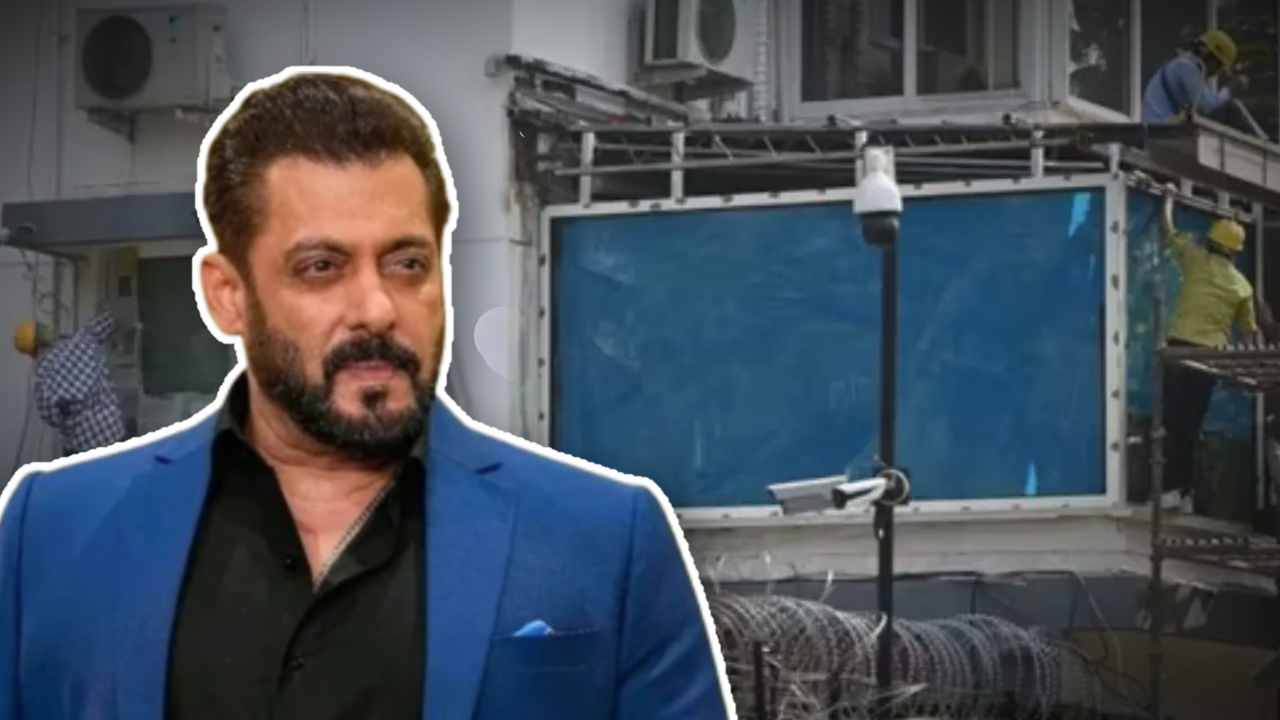 salman khan installs bullet proof glass at house