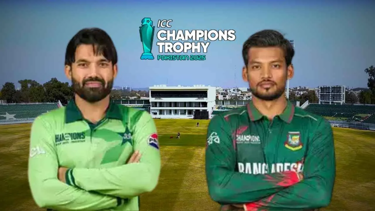 pak vs ban match icc champions trophy