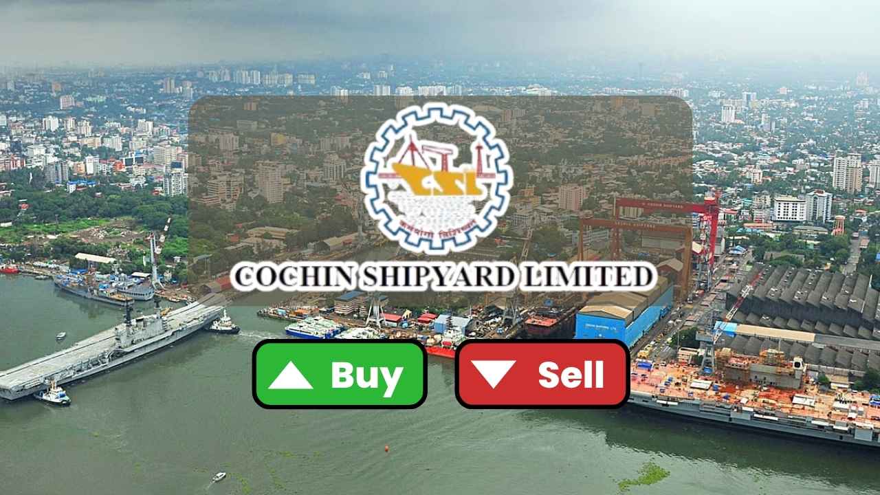 cochin shipyard share price