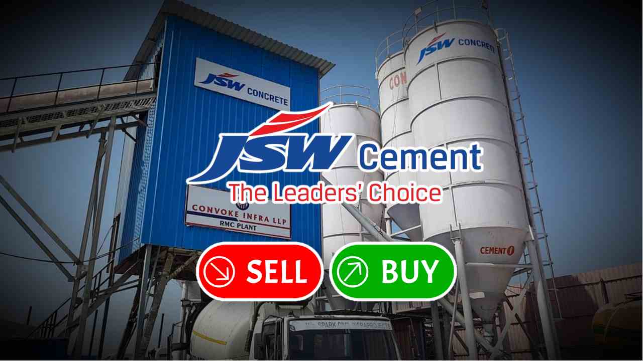 jsw cement share price