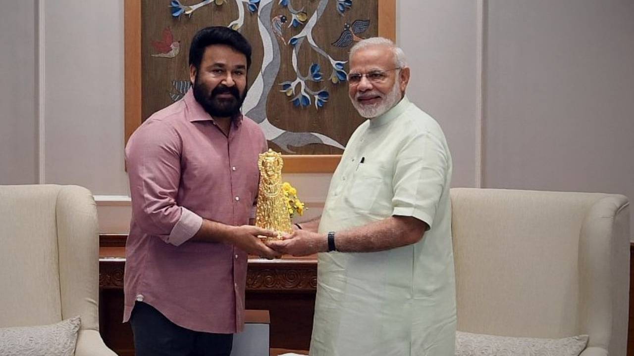 mohanlal honoured with india’s highest film award, prime minister modi praises true legend!